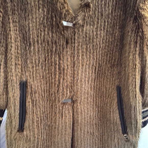 NWOT OTTOD AME green Teddy Jacket with Soft Texture and Relaxed Fit - Picture 4 of 15